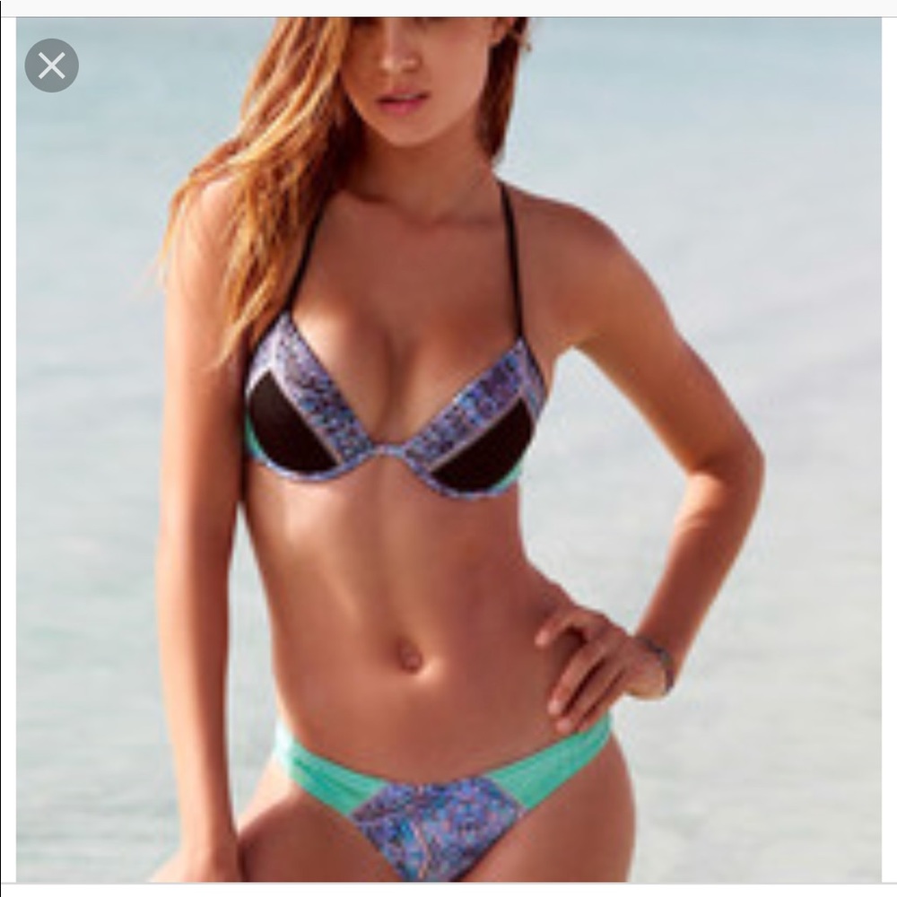 Victoria’s Secret Swim Mesh Fabulous Bikini Top